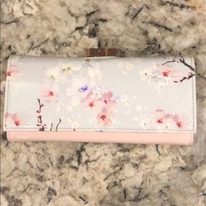 Ted Baker Pink Floral Wallet